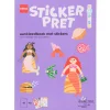 aankleedboek met stickers zeemeerminnen