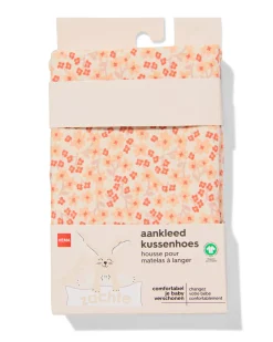 aankleedkussenhoes 50x70cm jersey bloemen