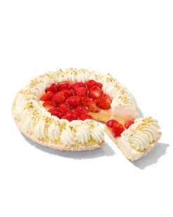aardbeienslagroomvlaai 10 p.