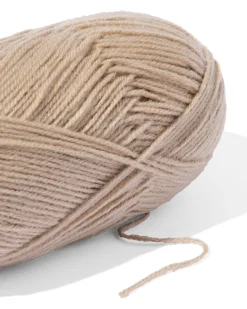 acryl garen beige 100gram 250meter