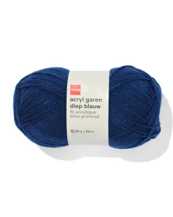 acryl garen diepblauw 100gram 250meter