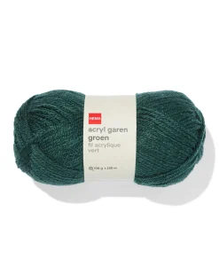 acryl garen 100g 250m groen