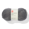 acryl garen grijs 100gram 250meter