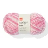 acryl garen roze melange 100gram 250meter