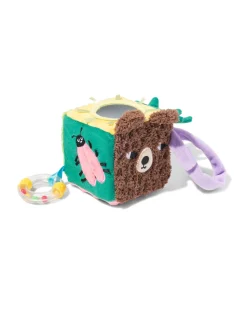 activiteiten kubus 13x13x13cm pluche