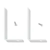 (afstand)steunen wit - 2 stuks