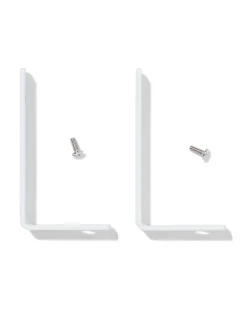 (afstand)steunen wit - 2 stuks
