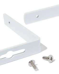 (afstand)steunen wit - 2 stuks