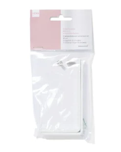 (afstand)steunen wit - 2 stuks