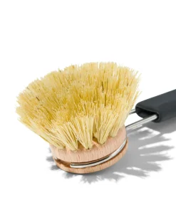 afwasborstel met losse kop zwart