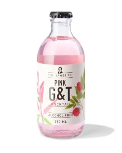 alcoholvrije pink G&T 250ml