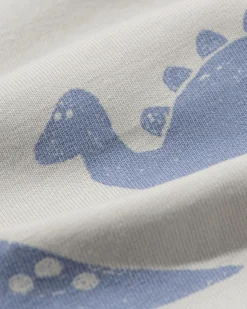baby meegroeiromper dino blauw
