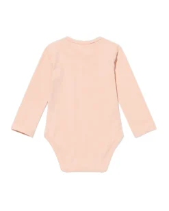 baby meegroeiromper roze
