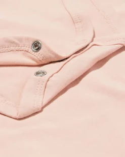 baby meegroeiromper roze