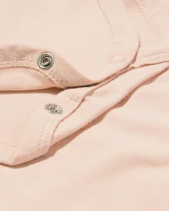 baby meegroeiromper roze