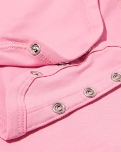 baby meegroeiromper roze