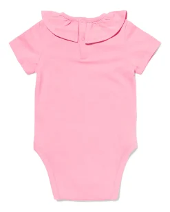 baby meegroeiromper roze