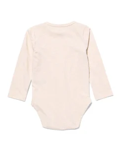 baby romper met stretch beige