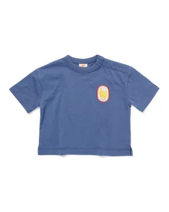baby T-shirt jersey blauw