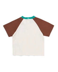 baby T-shirt jersey hond wit