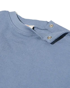 baby T-shirt jersey strepen - 2 stuks blauw
