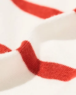 baby T-shirt jersey strepen rood