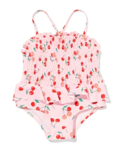 babybadpak smock kersen roze