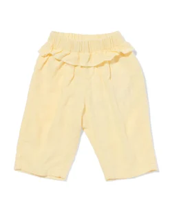 babybroek comfy fit lichtgeel