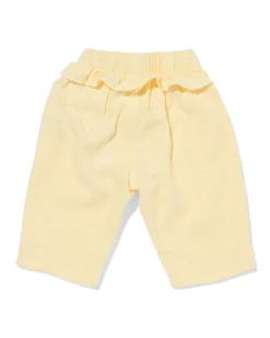 babybroek comfy fit lichtgeel