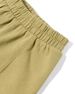 babybroek comfy fit sweatstof olijf
