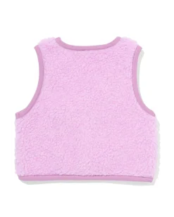 babygilet fleece paars