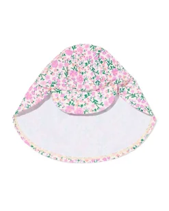 babyhoed UPF40+ bloemen multi