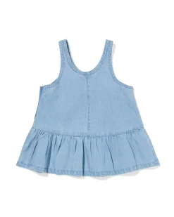 babyjurk aansluitend denim