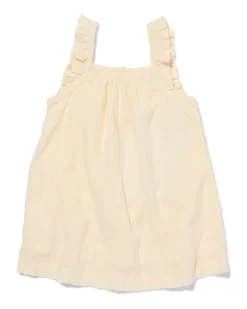 babyjurk A-lijn broderie ecru