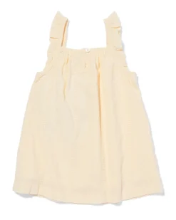 babyjurk A-lijn broderie ecru