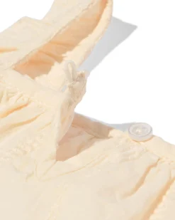 babyjurk A-lijn broderie ecru