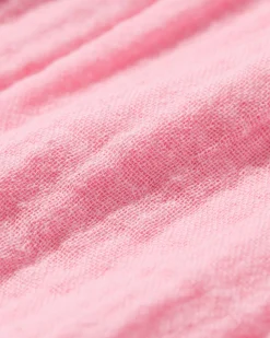 babyjurk A-lijn mousseline roze