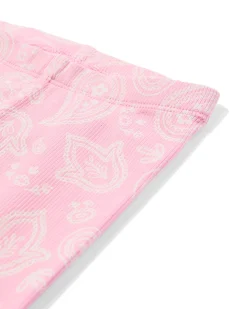 babykledingset comfy fit sweatstof paisley roze
