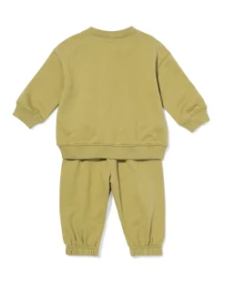 babykledingset comfy fit jersey groen