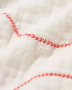 babykledingset mousseline swirl ecru