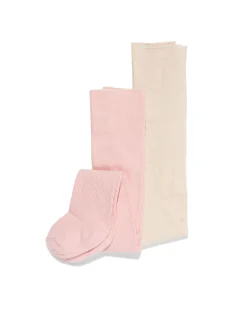 babymaillots rib - 2 stuks lichtroze