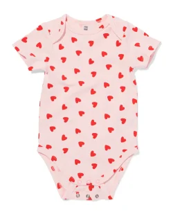 babyromper moederdag lichtroze