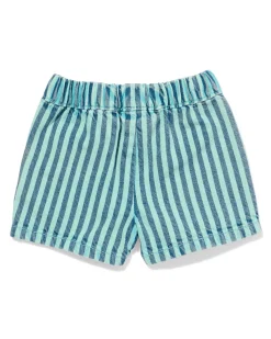 babyshort comfy fit strepen groen