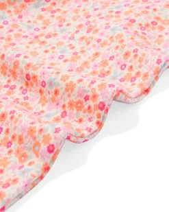 babyslaapzak mouwloos katoen 0.5tog bloemen multicolor