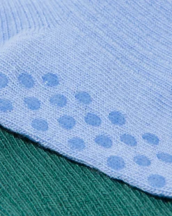 babysokken met katoen - 5 paar blauw
