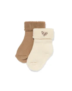 babysokken terry croissant - 2 paar beige