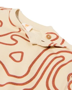 babytrui sweatstof swirl ecru