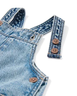 babytuinbroek denim denim