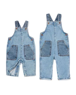 babytuinbroek denim denim