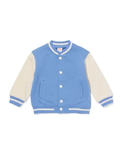 babyvest bomber blauw